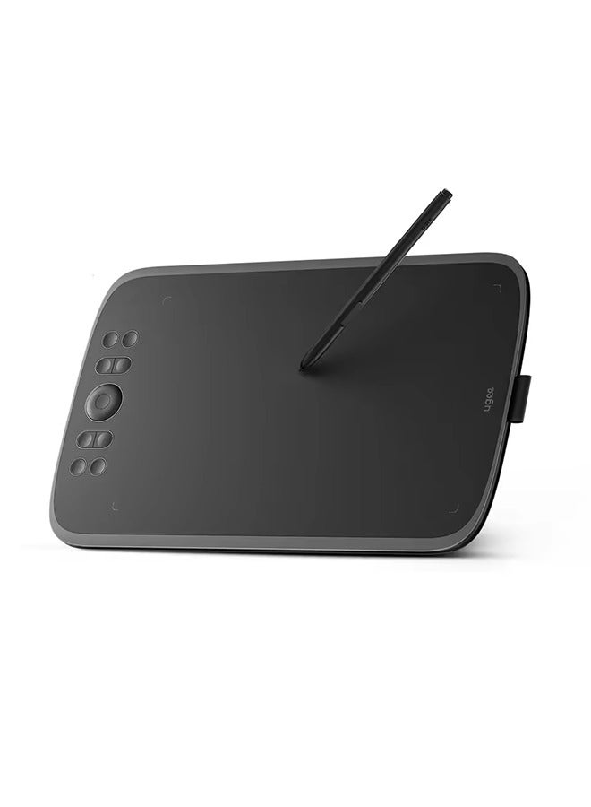 Ugee UGEE M908 Graphics Drawing Tablet 10 Inch 8 Hot Keys Scroll Wheel 16K Levels Pressure Compatible for Windows Mac Android  - Image 1