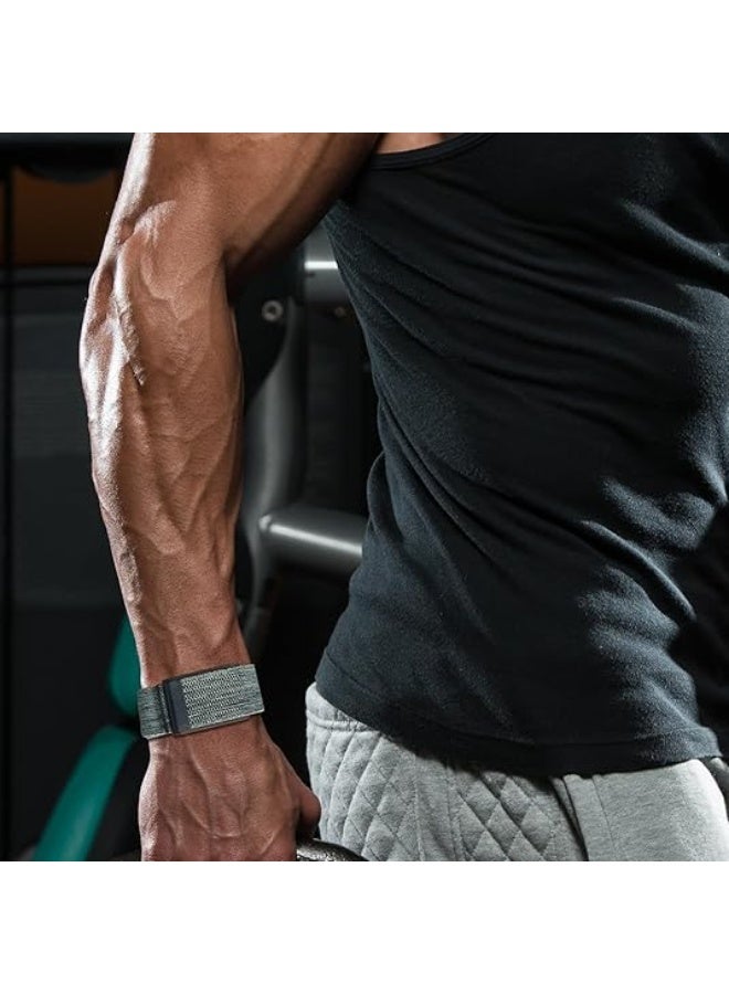 سوار رياضي من النايلون متوافق مع حزام Whoop 5.0 للرجال والنساء، سوار بديل قابل للتعديل ومقاوم للماء وجيد التهوية وناعم ومتين - Image 4