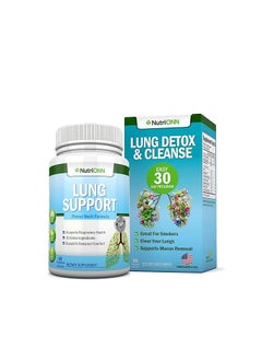 Lung Detox and Cleanse Natural Way to Keep Your Lungs Clear 60 Capsules