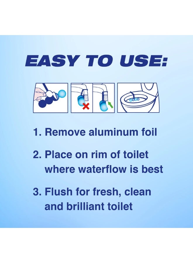 DAC Tolitet Cleaner Rim Block Brilliant Gel Ocean – 42g (5 Pack) - Image 2