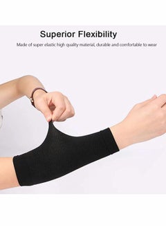 KASTWAVE 2 Pair Arm Slimming Shaper Wrap Compression Sleeve Women Weight Loss Upper Helps Tone Shape Arms for Beige  - Image 4