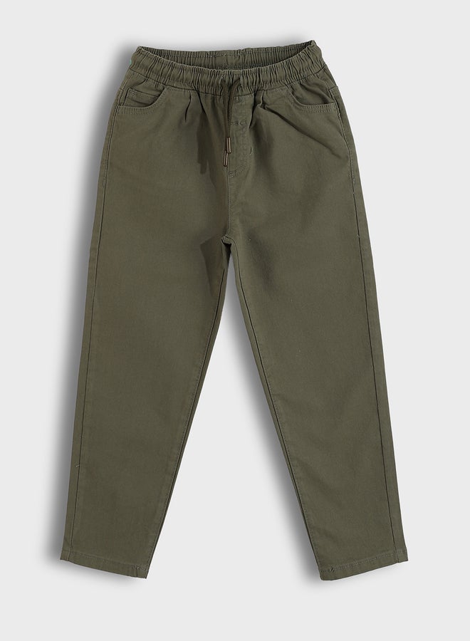 ال سي وايكيكي بنطلون مطاطي للأولاد الخصر Chinos - Image 1