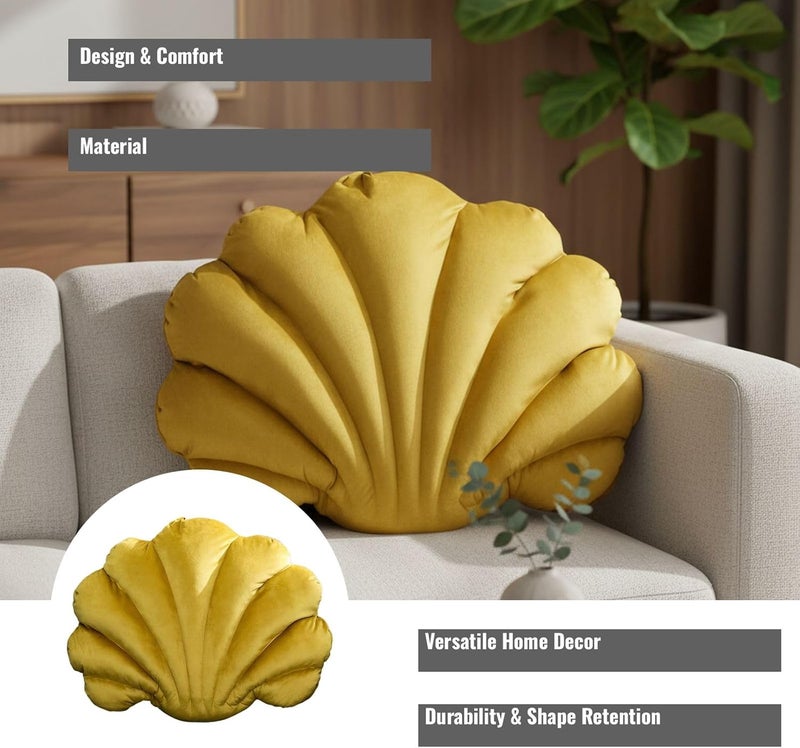 Shaped Velvet Pillow Plush Cushion for Home Decor Living Room Bedroom - Image 2