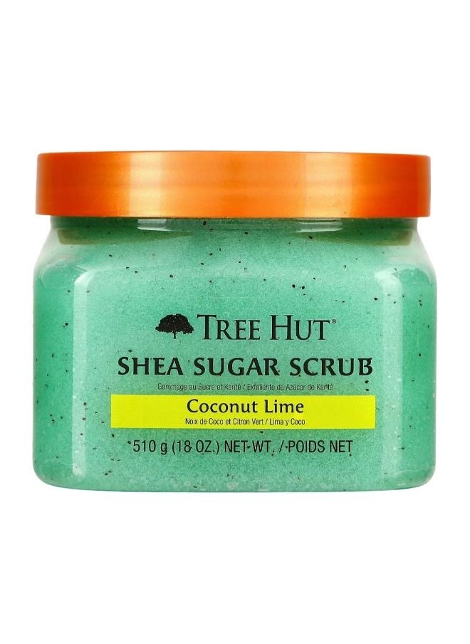 Tree Hut SHEA SUGAR SCRUB COCONUT LIME 510GM  - Image 1