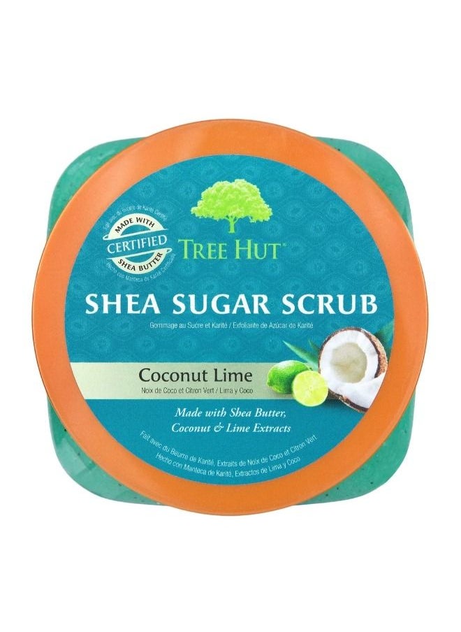 Tree Hut SHEA SUGAR SCRUB COCONUT LIME 510GM  - Image 3