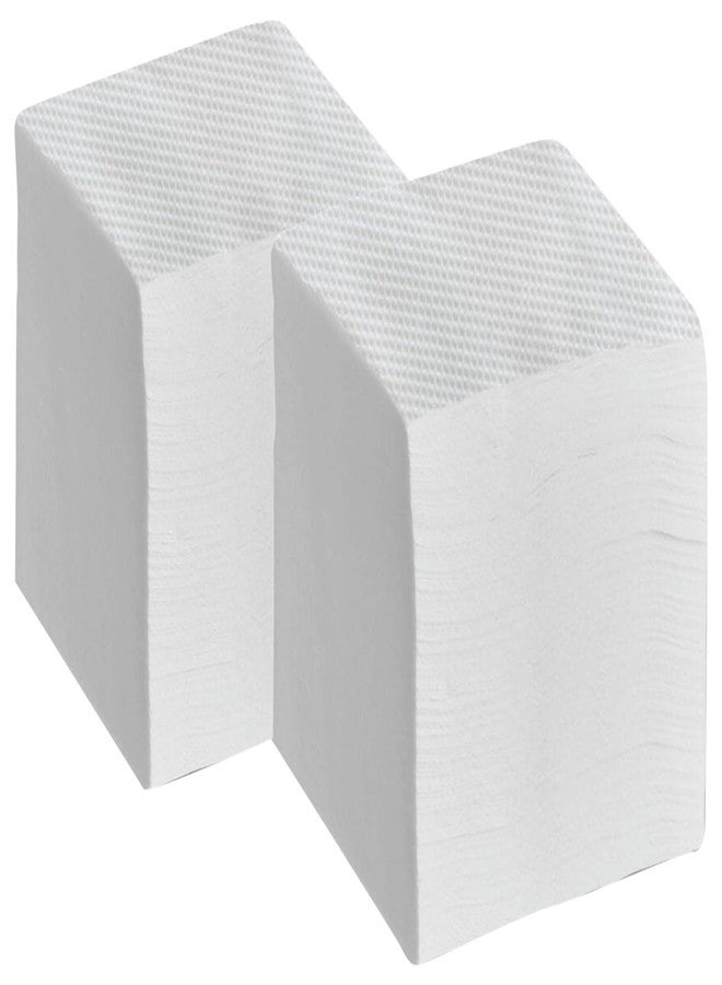 Perfectware 2 Ply White Beverage Napkins- Pack of 200ct, PW-2Ply White Bev-200 - Image 1