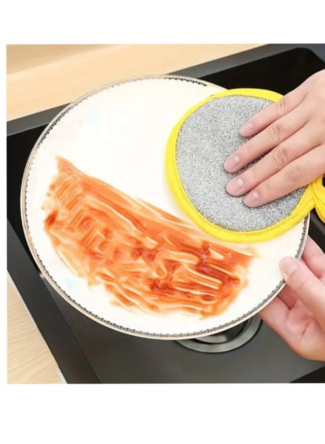 مجموعة 10 قطع من المفروشات التنظيفية للمطبخ ذو الجانبين - تصميم مقاوم للخدوش وسريع التجفيف، مفروش غسيل الأطباق للمنزل في سيناريوهات متعددة - Image 2