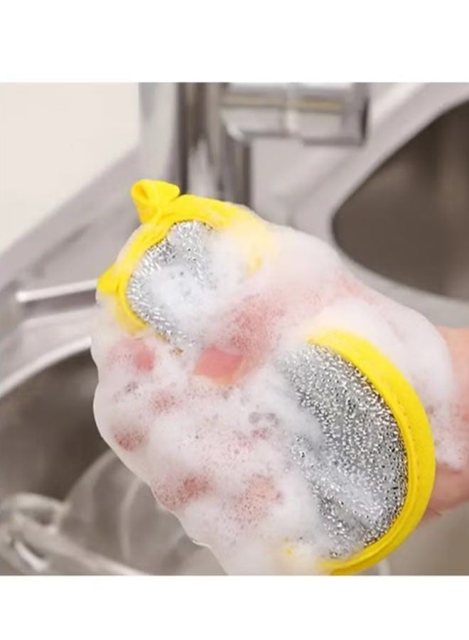 مجموعة 10 قطع من المفروشات التنظيفية للمطبخ ذو الجانبين - تصميم مقاوم للخدوش وسريع التجفيف، مفروش غسيل الأطباق للمنزل في سيناريوهات متعددة - Image 4