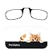ThinOptics Universal Pod Case Rectangular Reading Glasses Peekaboo Cat 44mm 25 - Image 1