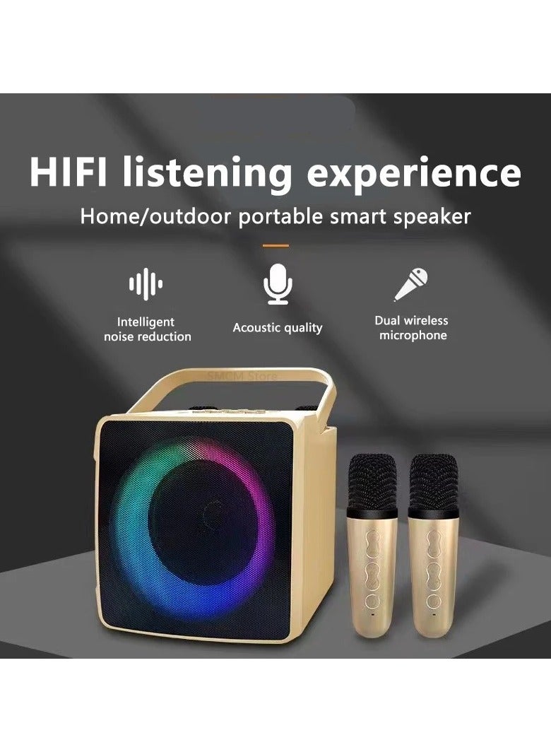 Smart Berry Smartberry S25 Wireless Bluetooth Speaker – Portable Speaker with Deep Bass HD Sound Built-in Dual  Mic USB/TF Card Support – For Home Outdoors Travel - Image 2