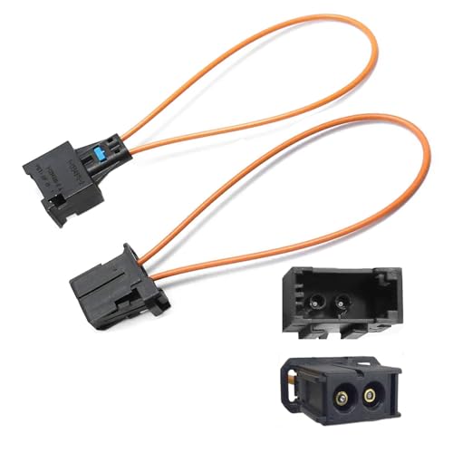 DSkoiph محول عالمي 2 قطعة أنثوي وذكري DSkoiph لتوصيل الراديو والصوت عبر الألياف الضوئية - Image 1