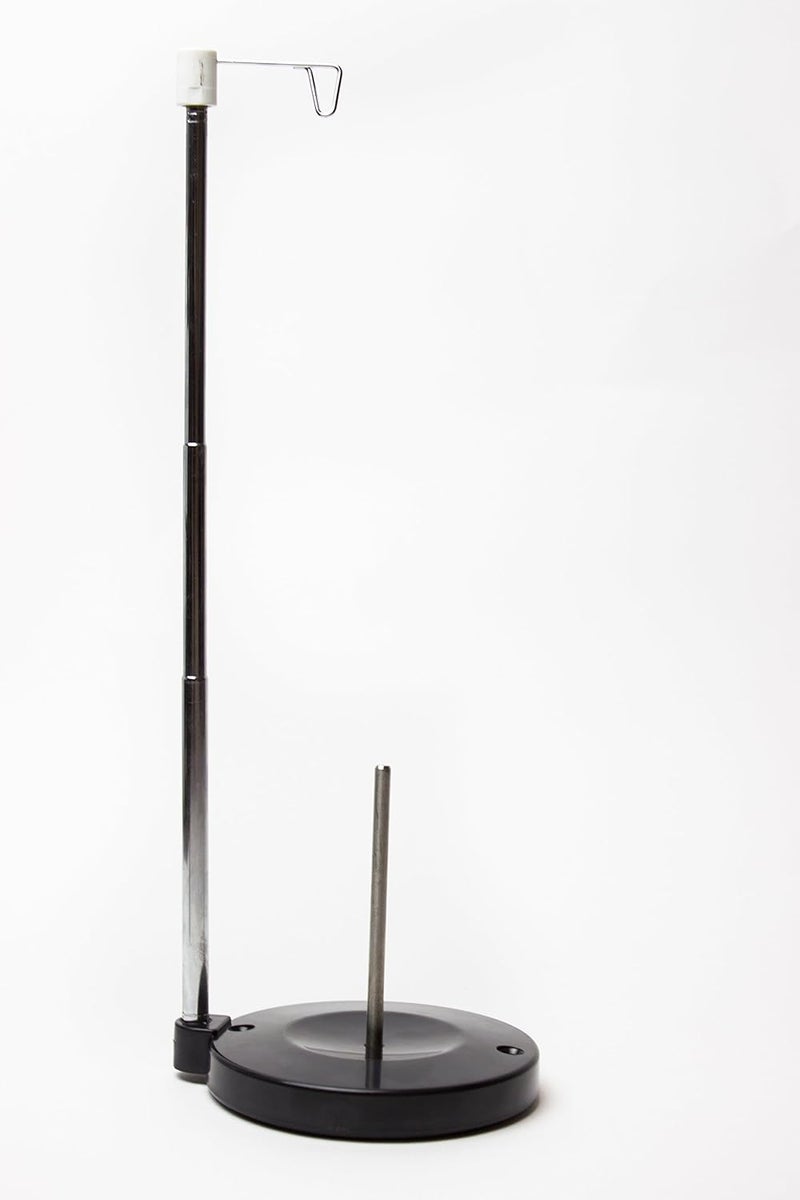 Embroidex Adjustable Single Thread Spool Holder – Stand alone Embroidery, Sewing or Quilting Thread Holder or Stand – Ensures Smoother Feed = Heavy Plastic Base - Image 2