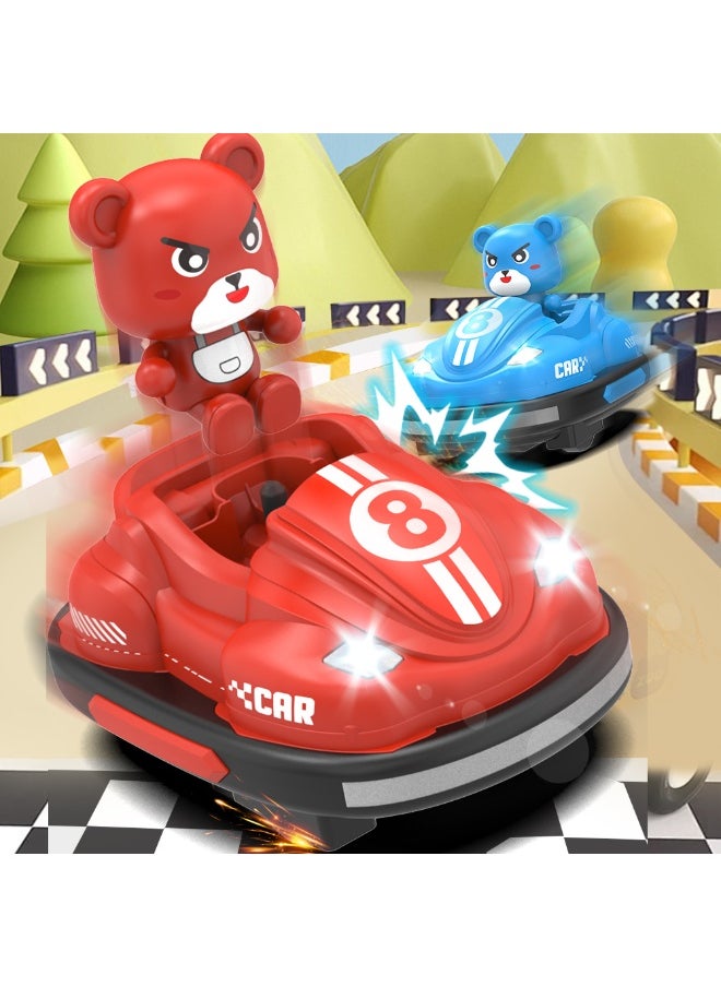 JJRC Kids Bumper Car Go Kart Set with 4G Remote Control – Parent-Child Interactive Ride-On Toy with Lights, Music, and Easy Operation – Perfect Gift for Kids  - Image 2