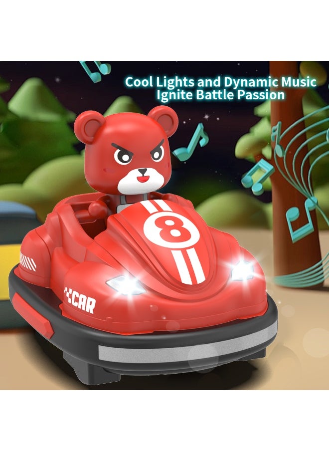 JJRC Kids Bumper Car Go Kart Set with 4G Remote Control – Parent-Child Interactive Ride-On Toy with Lights, Music, and Easy Operation – Perfect Gift for Kids  - Image 3