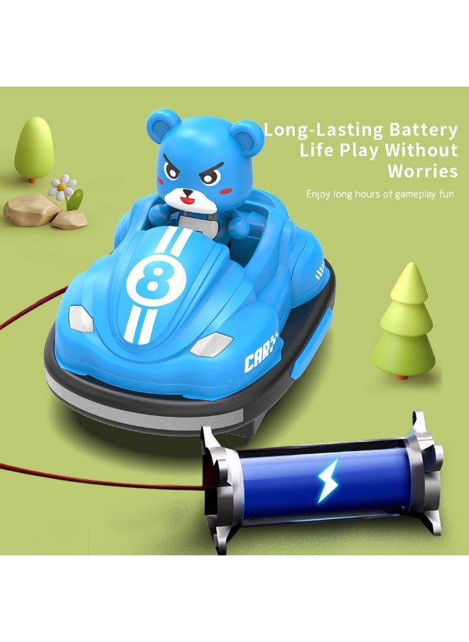 JJRC Kids Bumper Car Go Kart Set with 4G Remote Control – Parent-Child Interactive Ride-On Toy with Lights, Music, and Easy Operation – Perfect Gift for Kids  - Image 5