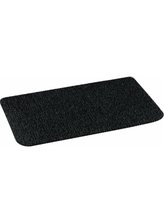 Clean Machine Plus Rectangular Scarper Door Mat Cinder 18 x 30 Inch 10254603