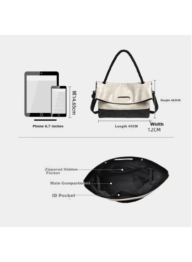 Yuyula Large Capacity Tote Bag For Women Luxury Commuter Shoulder Crossbody Birthday Gift For Girlfriend Wife - Image 3