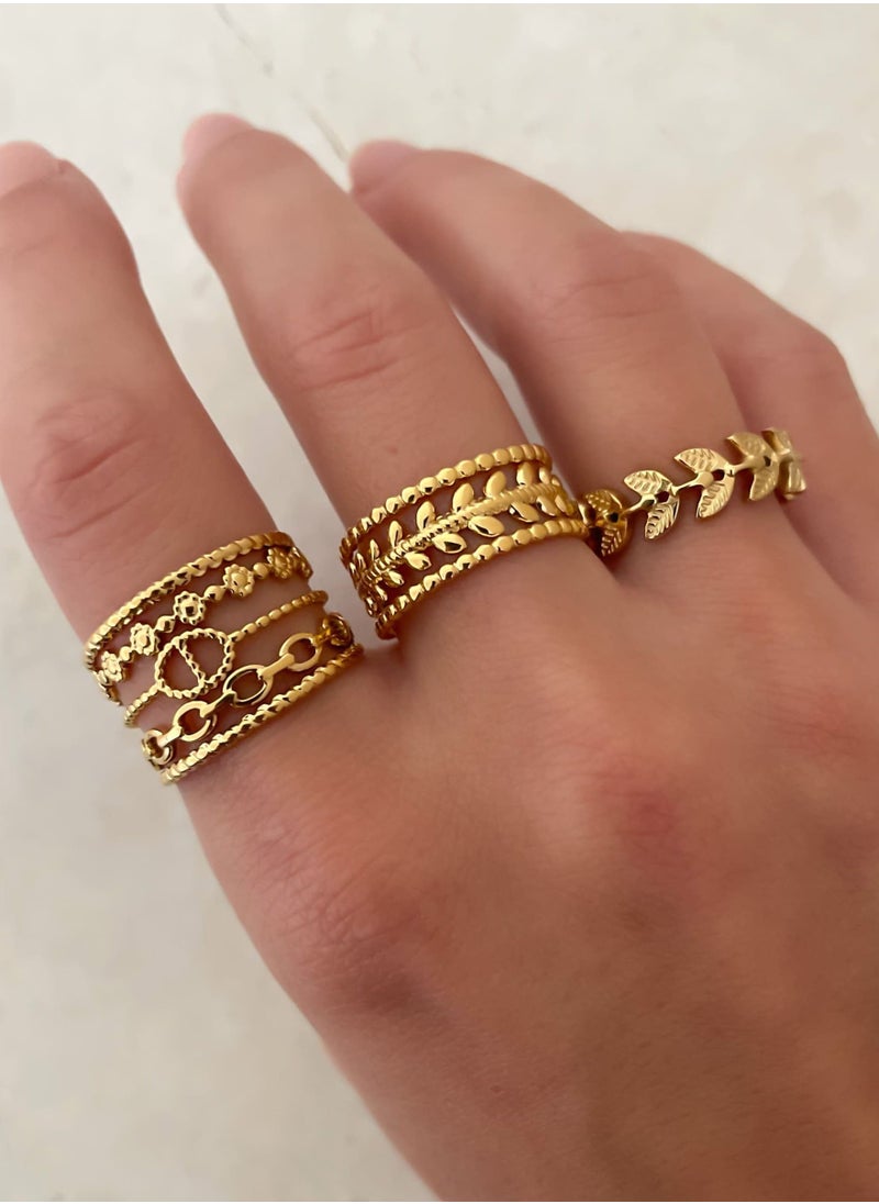 Clé de Lune Roman Goddess Ring - Bohemian  - Image 2