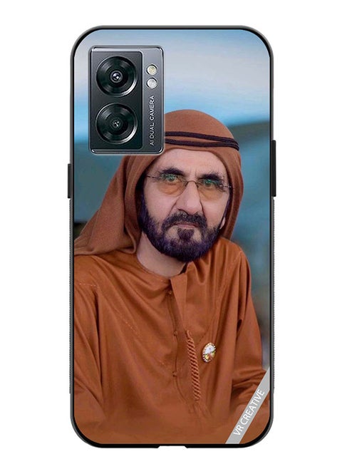 Protective Case Cover For OnePlus Nord N300 Sheikh Mohammed Bin Rashid Al Maktoum Design Multicolour
