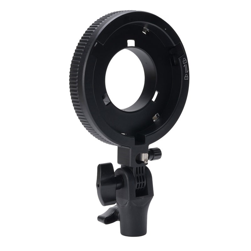 Bowens Mount Adapter: Aluminum Construction, Universal Compatibility - 180° Tilt, Umbrella Alignment Camera Flash Bracket Holder for Studio Lighting & Outdoor Photography - Image 5