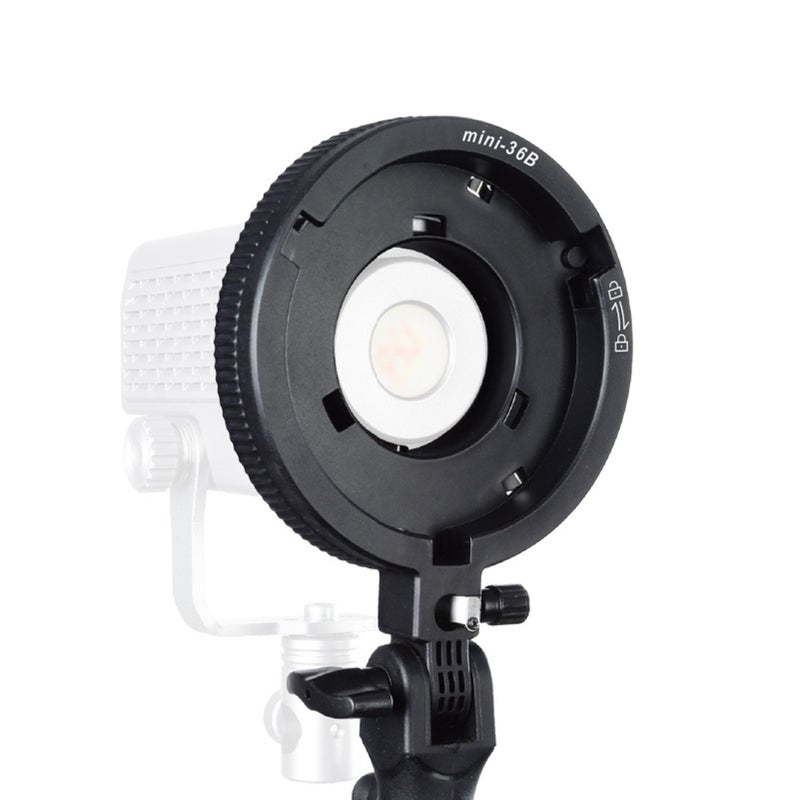 Bowens Mount Adapter: Aluminum Construction, Universal Compatibility - 180° Tilt, Umbrella Alignment Camera Flash Bracket Holder for Studio Lighting & Outdoor Photography - Image 3