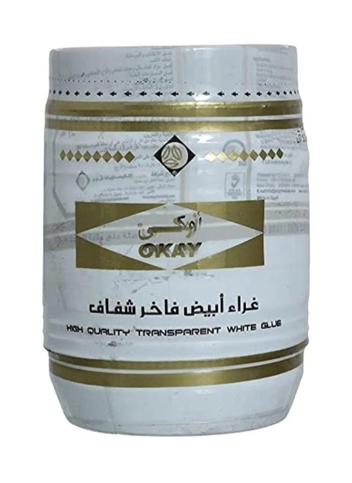 ماركة غير محددة غرة اوكي ابيض فاخر شفاف وزن نصف كيلو 