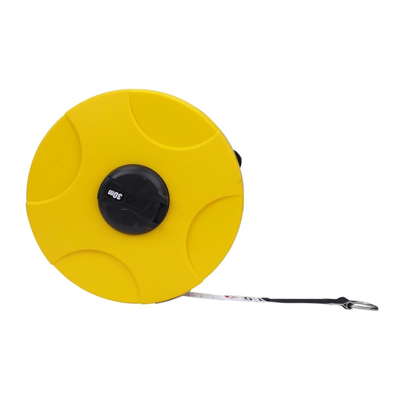 Stanley STHT38530-812, 30m Plastic Long Measuring Tape for Home, DIY, Professional & Industrial Use, YELLOW & BLACK - Image 2
