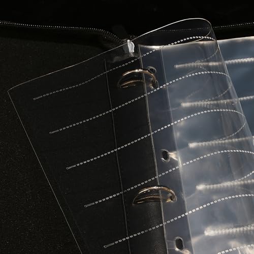 KDIMSY 100 Pcs 35mm Film Negative Sleeves Film Negative Storage Presentation Materials 35mm Size Negative Pages Holds Seven Strips of Six Frames Help You Collect and Organize Film - Image 4