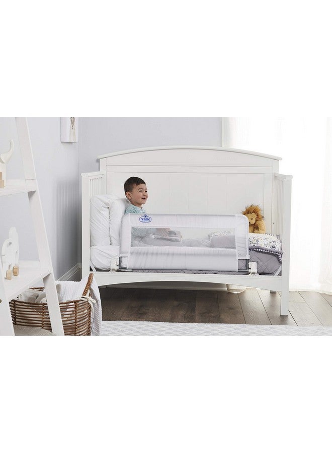 Regalo Swing Down Crib Rail, with Reinforced Anchor Safety System - Image 4