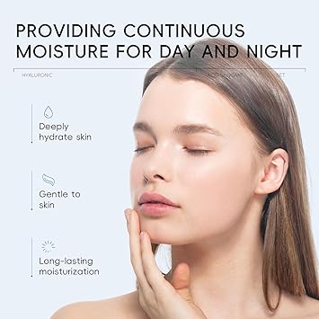 Quiyum Hyaluronic Acid Skincare Set Hydrating Face Care Kit for Dry Normal Skin Facial CleanserTonerSerumEye CreamFace Cream Pamper Gift Set for Women Teenage Girls Mom Birthday Travel Kit - Image 2