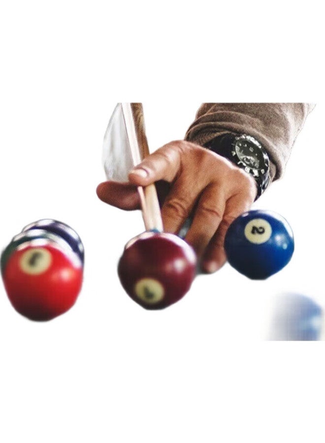 Livex Chinese 8-Ball Standard 3A Crystal Billiard Ball, American 16-Color Pool Ball, Large 57.2Mm Billiard Table Accessory - Image 2