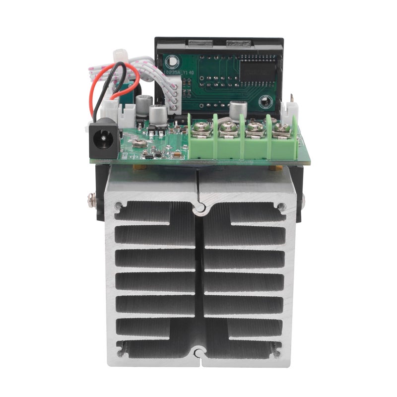 100W Upgraded Electronic Load Meter 1-100V Input Voltage LED Display with Power Lockout Current Display Temperature Protections Fan Delayed Shutdown Auto-correction Functions - Image 3