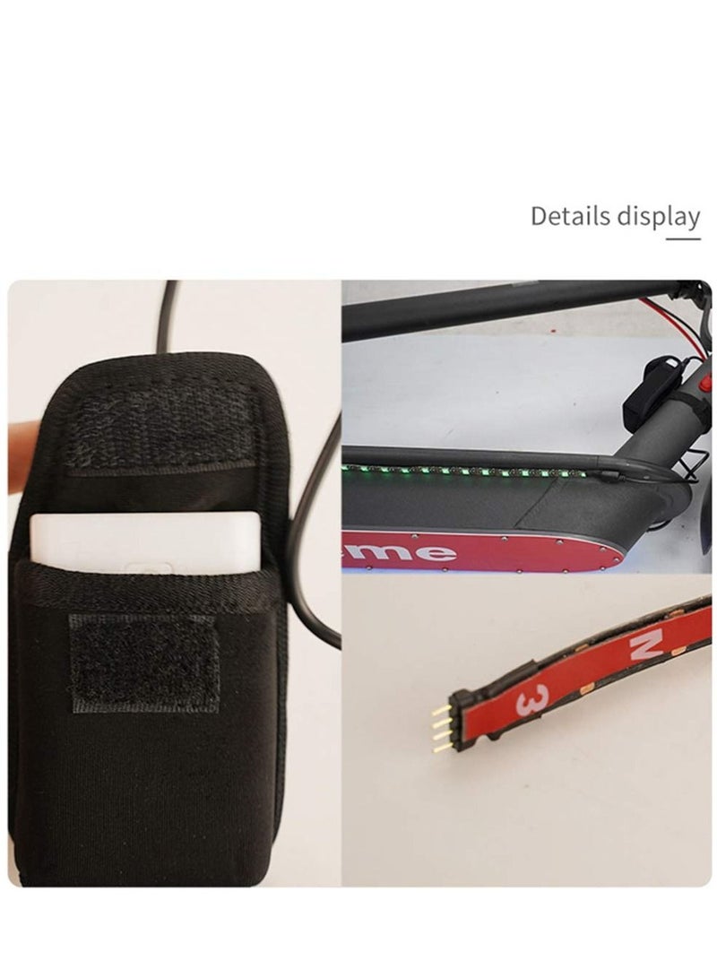 Generic Scooter LED Light Strip Waterproof Chassis Colorful Night Safe Cycling Bar Lamp Skateboard Decorative Night Light For Xiaomi Mijia M365 Electric Scooter Skateboard  - Image 4