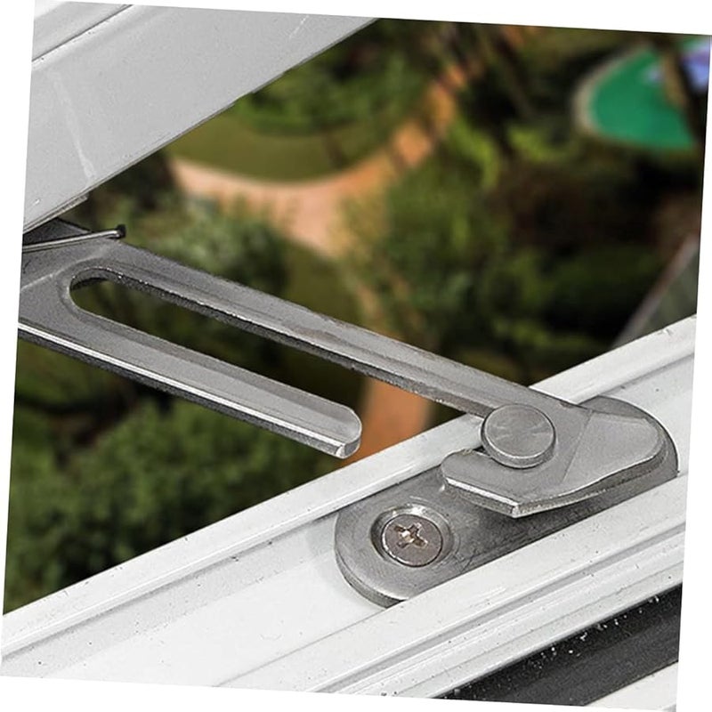 Window Safety Latch Child Proof Locks 4 Pack Sliding Window Hardware DIY Installation No Scratch - Image 3