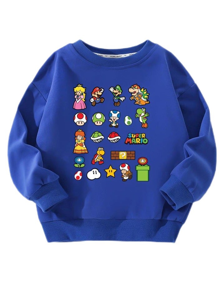 The Super Mario Bros Men Women Couples hoodie - Image 1