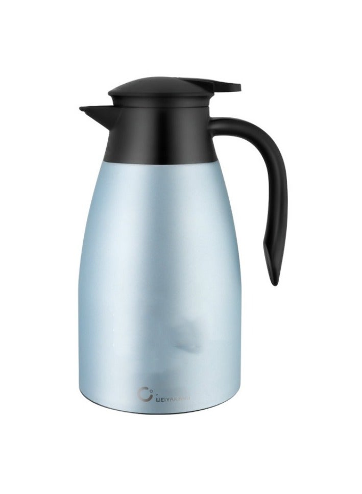 EBMINI Stainless Steel Insulated Kettle Double-layer Large Capacity Hot Water Kettle  - Image 1