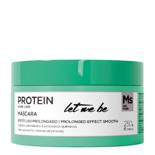 Let Me Be Protein Hair Mask 250g/8.81 oz – Smoothing & Nourishing Deep Treatment for Dry, Frizzy, or Damaged Hair – Adds Shine, Reduces Frizz, Restores Softness – Daily Home Care Use - Image 3