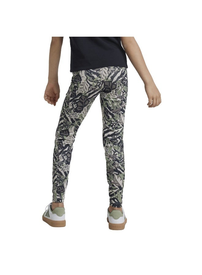 Adidas G Dy Lk Leg Green Training Tights 5-6Y - Image 4