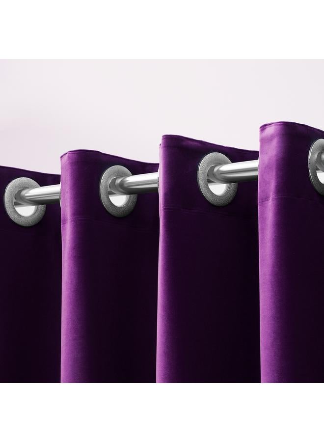 Bluejw Factory Direct Supply Roman Buckle Waterproof Mildew-proof Partition Curtain Toilet Velvet Thickened European-style Light Luxury Large Buckle Shower Curtain - Image 4