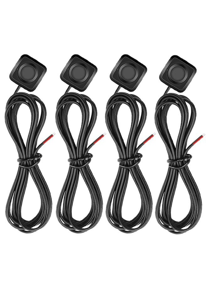 Gebildet 4pcs Momentary Push Button Switch, ON/OFF Horn Buttons, 0.5A Surface Mount Mini Switches for 12V-24V Car Horn, Industrial Control, Electronic Experiments - Image 1