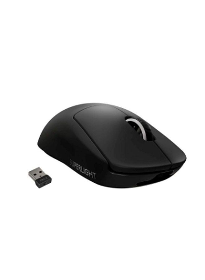 Logitech G Pro X Superlight Wireless Mouse, 2.4 GHz Connectivity, 40G Acceleration, 25600 DPI Hero 25K Sensor, 70 Hour Battery Life, 5 Buttons, Windows And Mac Compatible Black  - Image 1
