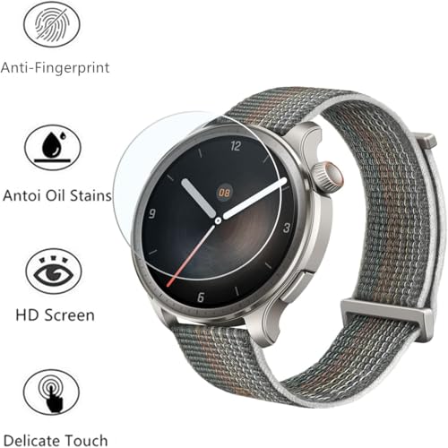 VERTUS® Premium Tempered Glass Screen Protector for Amazfit Balance 46mm [3-PACK] - Image 2