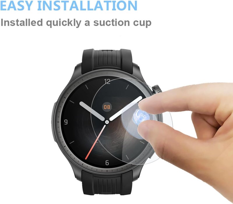 VERTUS® Premium Tempered Glass Screen Protector for Amazfit Balance 46mm [3-PACK] - Image 5