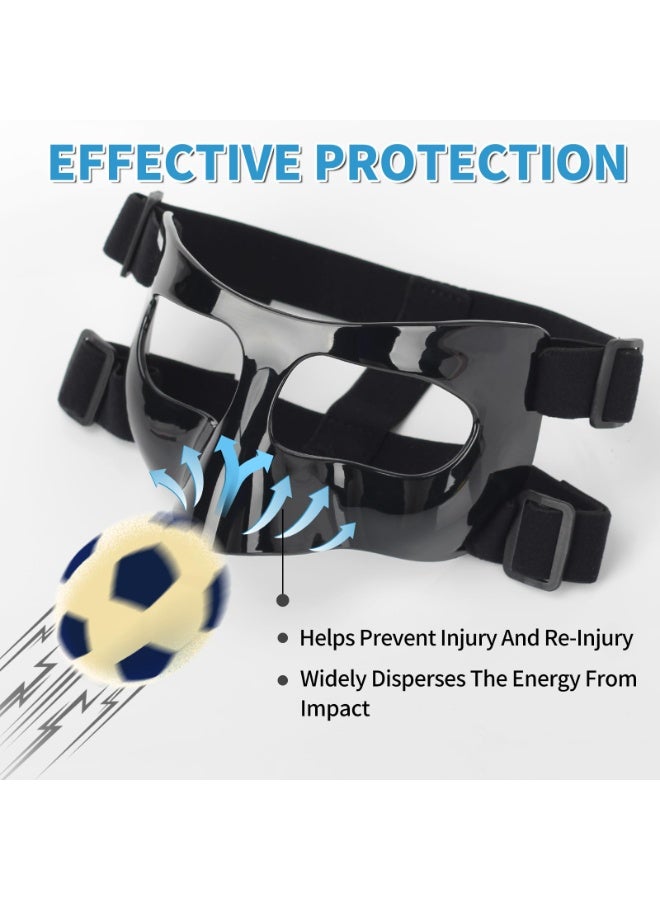 MUMO Nose Pads, Suitable for Nasal Bone Fractures, Protective Face Shields for Soccer and Basketball, Suitable for Adults and Teenagers, Both Men and Women. - Image 2