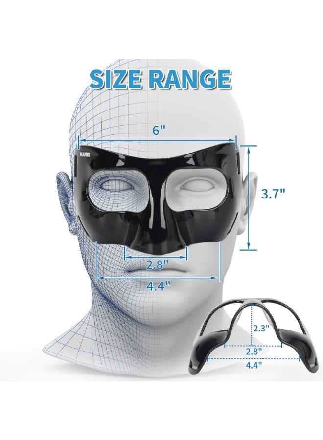 MUMO Nose Pads, Suitable for Nasal Bone Fractures, Protective Face Shields for Soccer and Basketball, Suitable for Adults and Teenagers, Both Men and Women. - Image 5