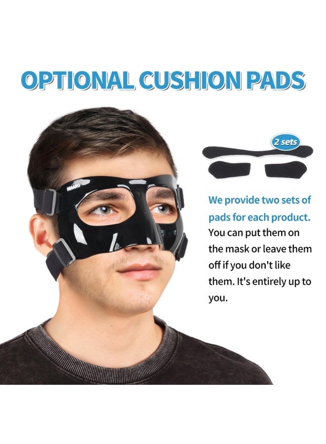 MUMO Nose Pads, Suitable for Nasal Bone Fractures, Protective Face Shields for Soccer and Basketball, Suitable for Adults and Teenagers, Both Men and Women. - Image 4