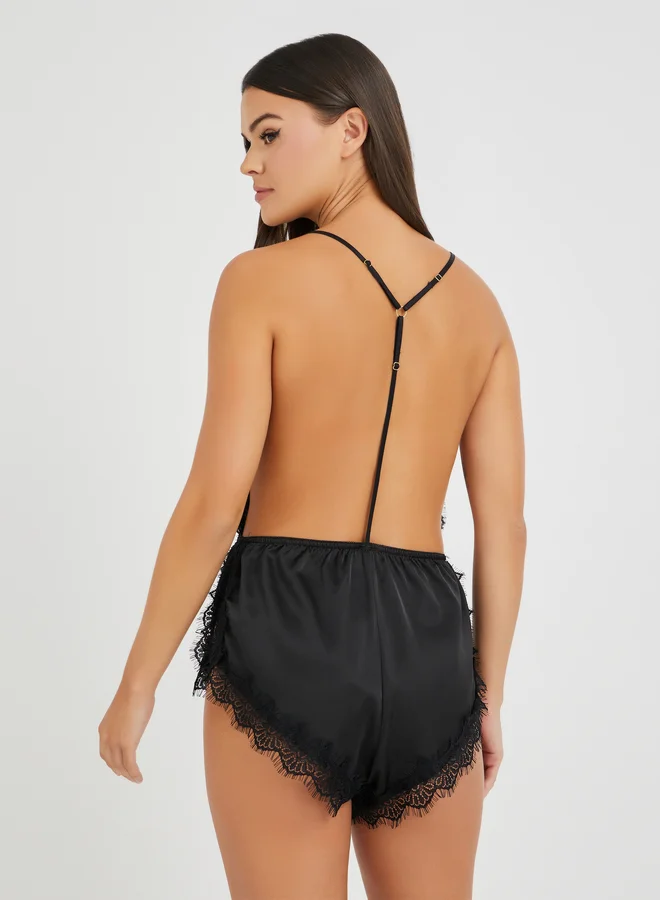 Styli Styli Eyelash Lace Edge Teddy