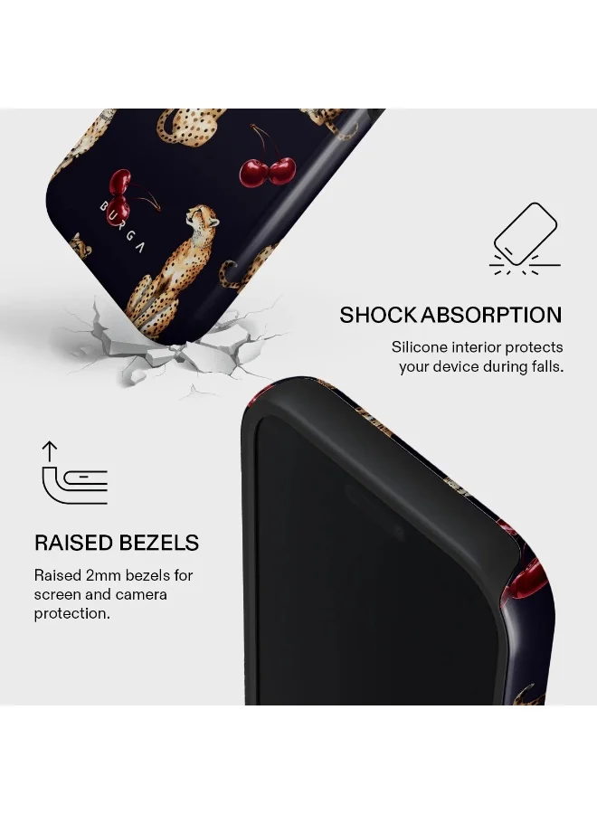 Burga iPhone 17 Pro Cougar Burga iPhone 17 Pro Cougar Premium Case Compatible with Hybrid Dual-Layer Hard Shell + Silicone Protection - Scratch-Resistant Shockproof Mobile Cover  | Best Price UAE