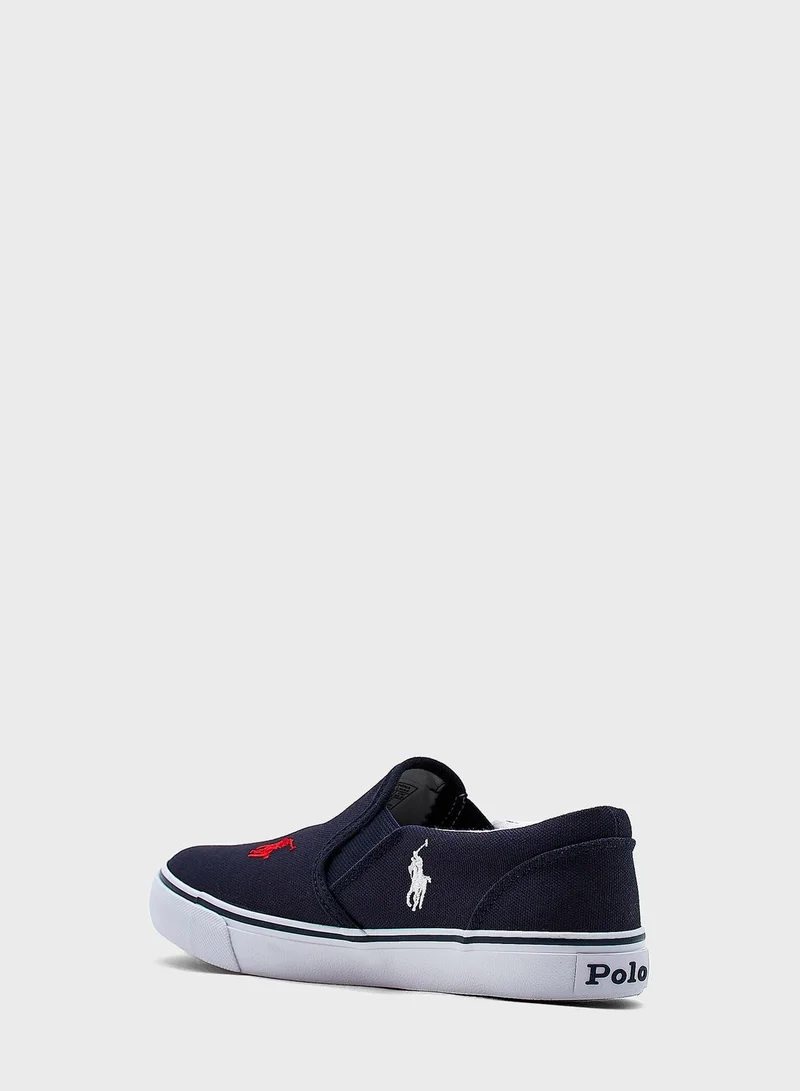 POLO RALPH LAUREN Kids Keaton Slip On Sneaker