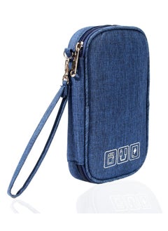 Swift Electronic Travel Accessories Bag, Universal Cable Organizer, Digital Gadgets Carrying Case Pouch for USB, Earphones, SD Cards, Portable Hard Drives, Power Banks, Adapters or Camera Accessories  - Image 1